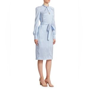 Erdem Amelia Twist-Front Dress